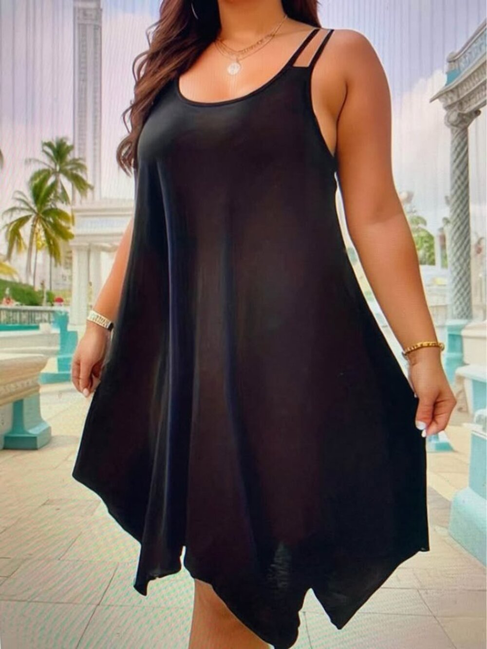 Ladies 3X dress 10.00 Very soft and comfortable New
